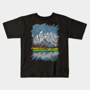 Grand Teton National Park Kids T-Shirt